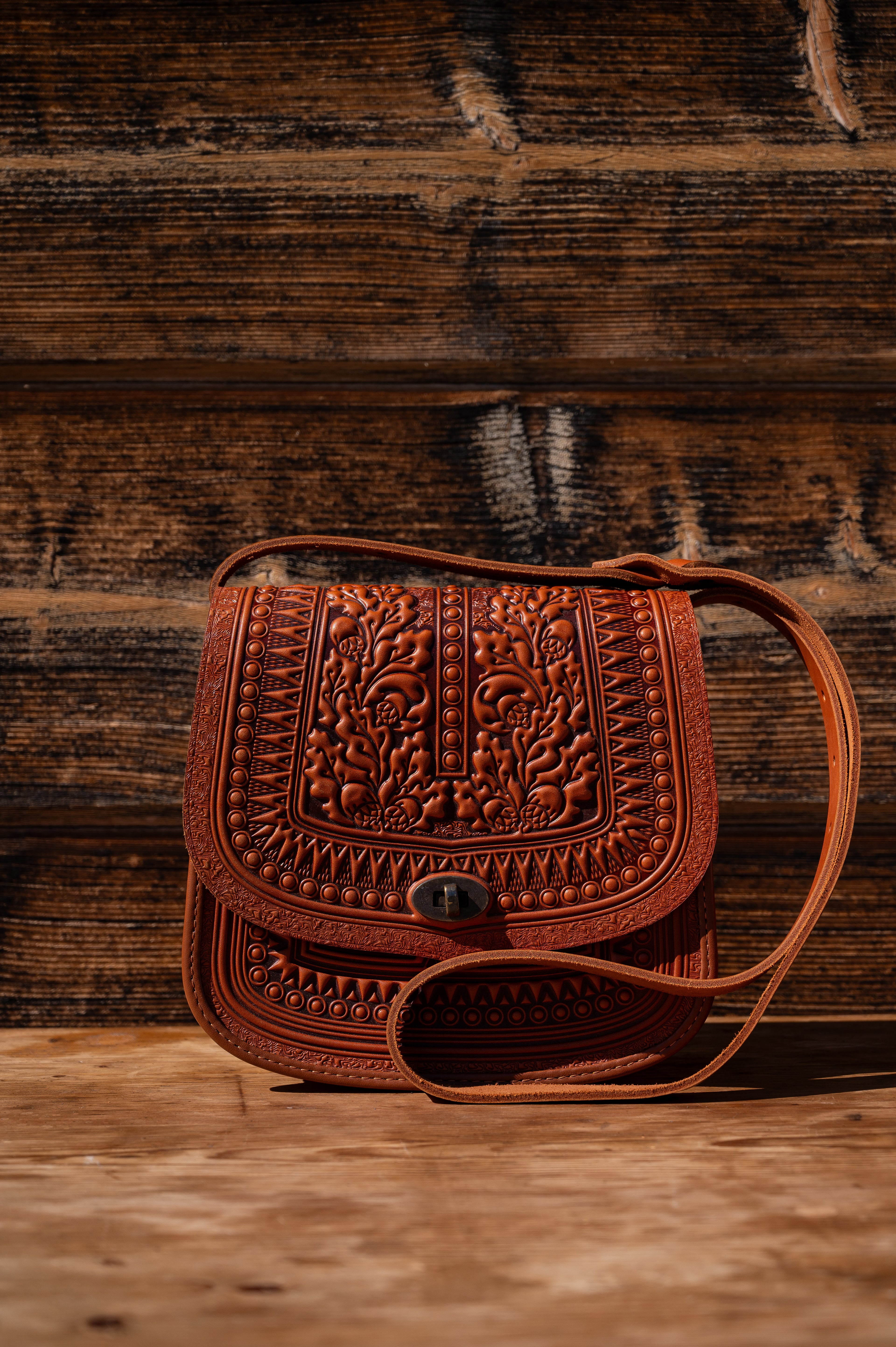 Leather bag “Dubok”