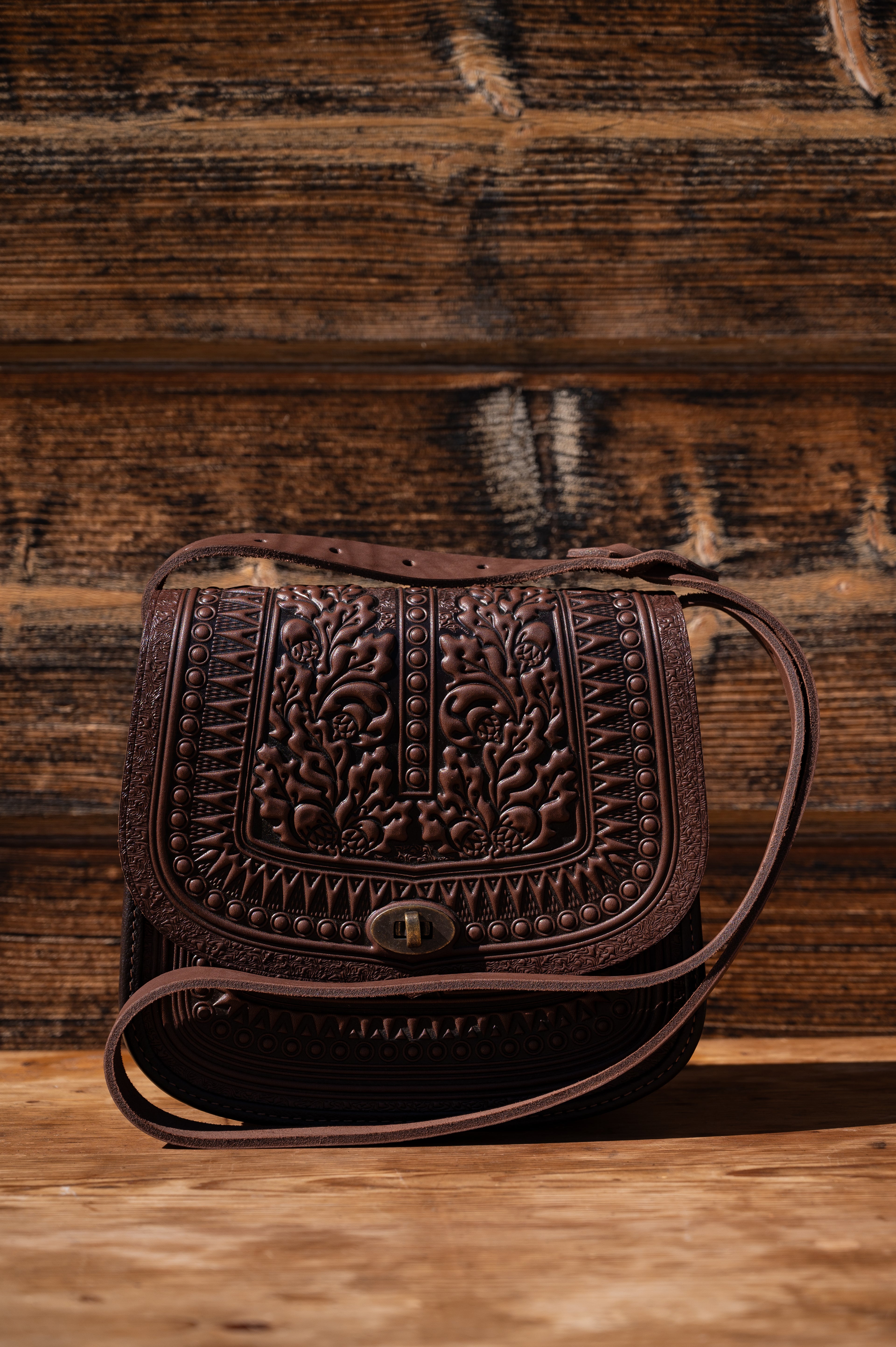 Leather bag “Dubok”