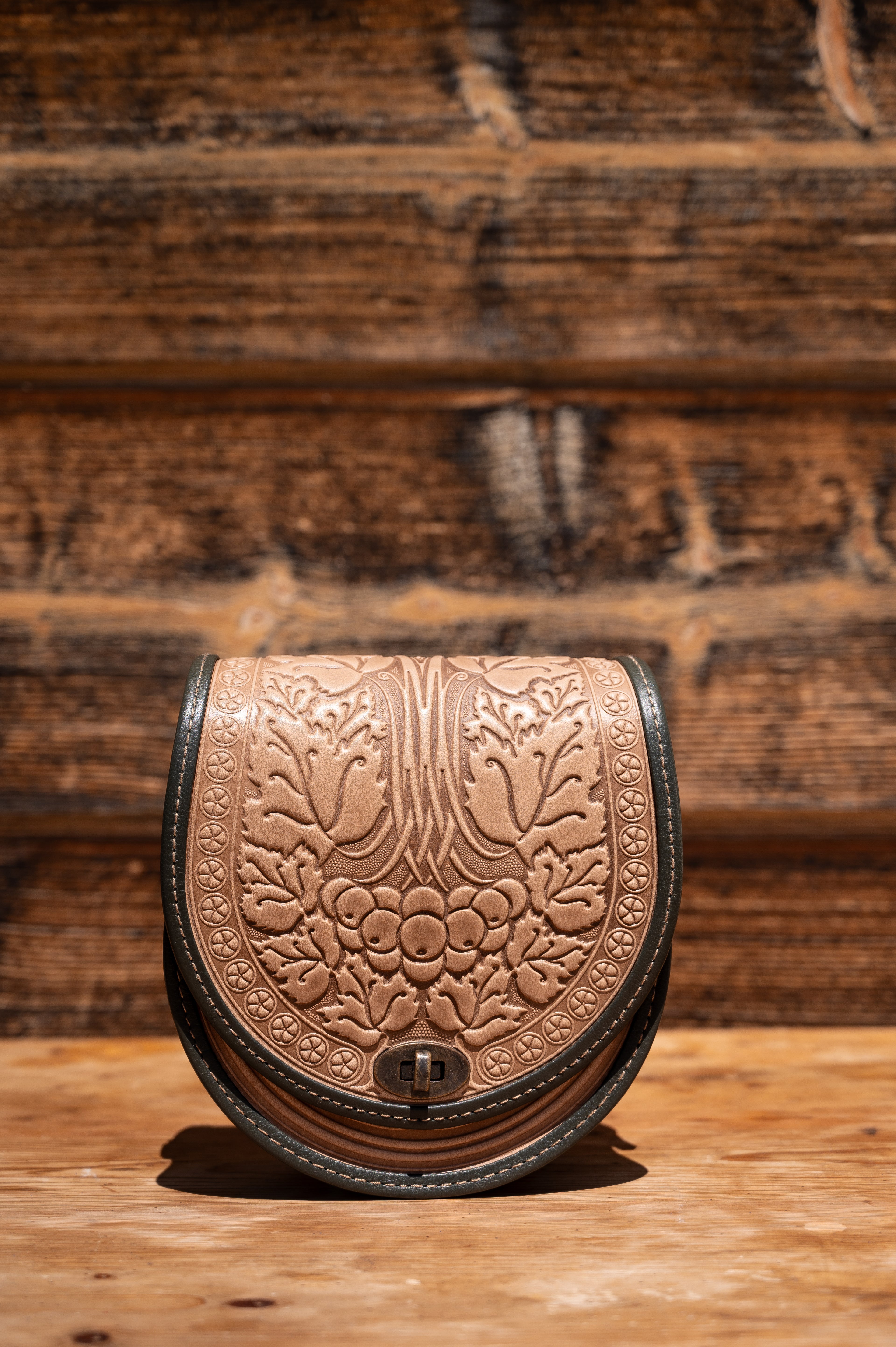 Leather bag “Kalina”