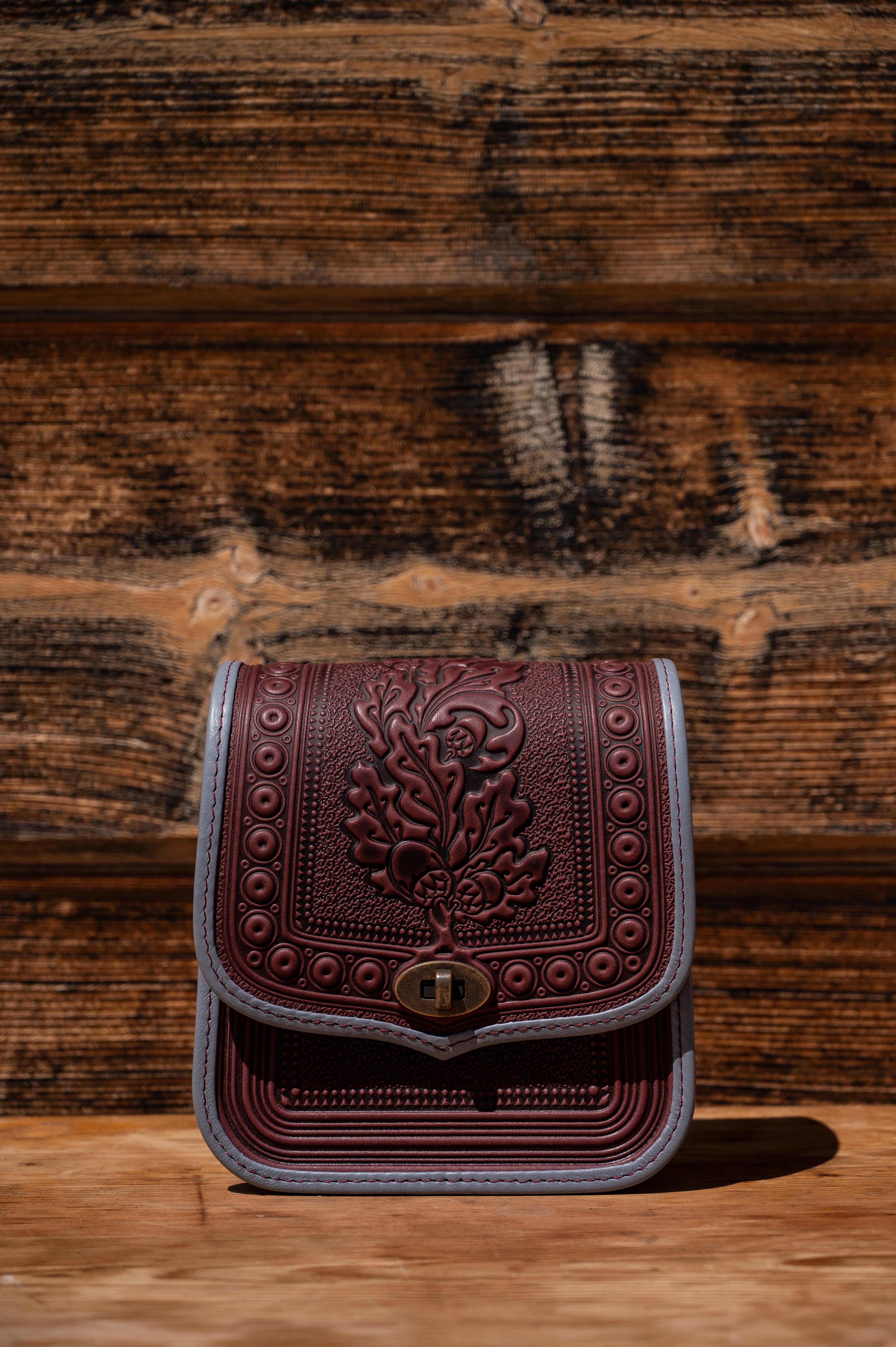 Leather bag “Myslyvska”