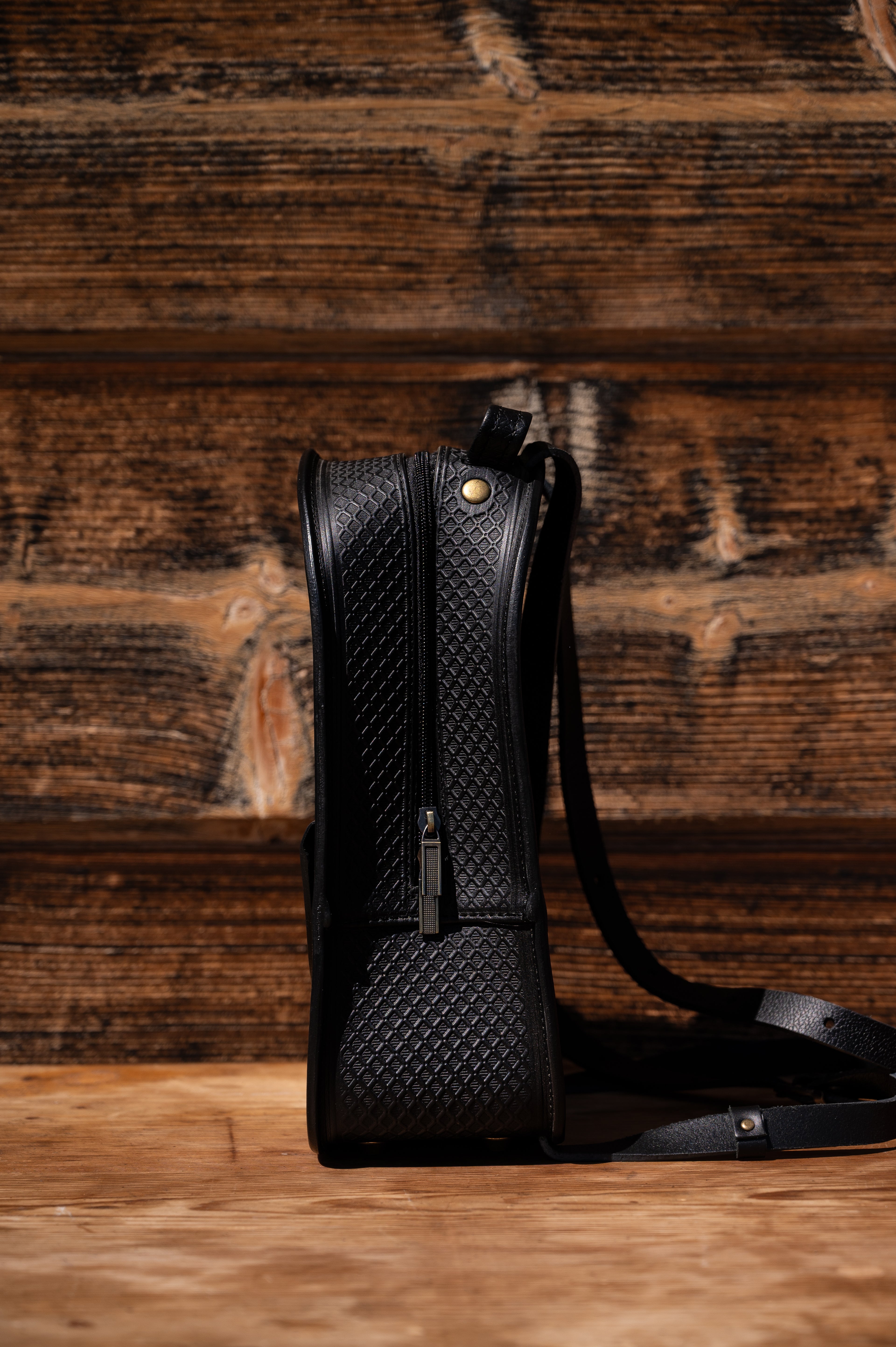 Leather backpack “Landscape”