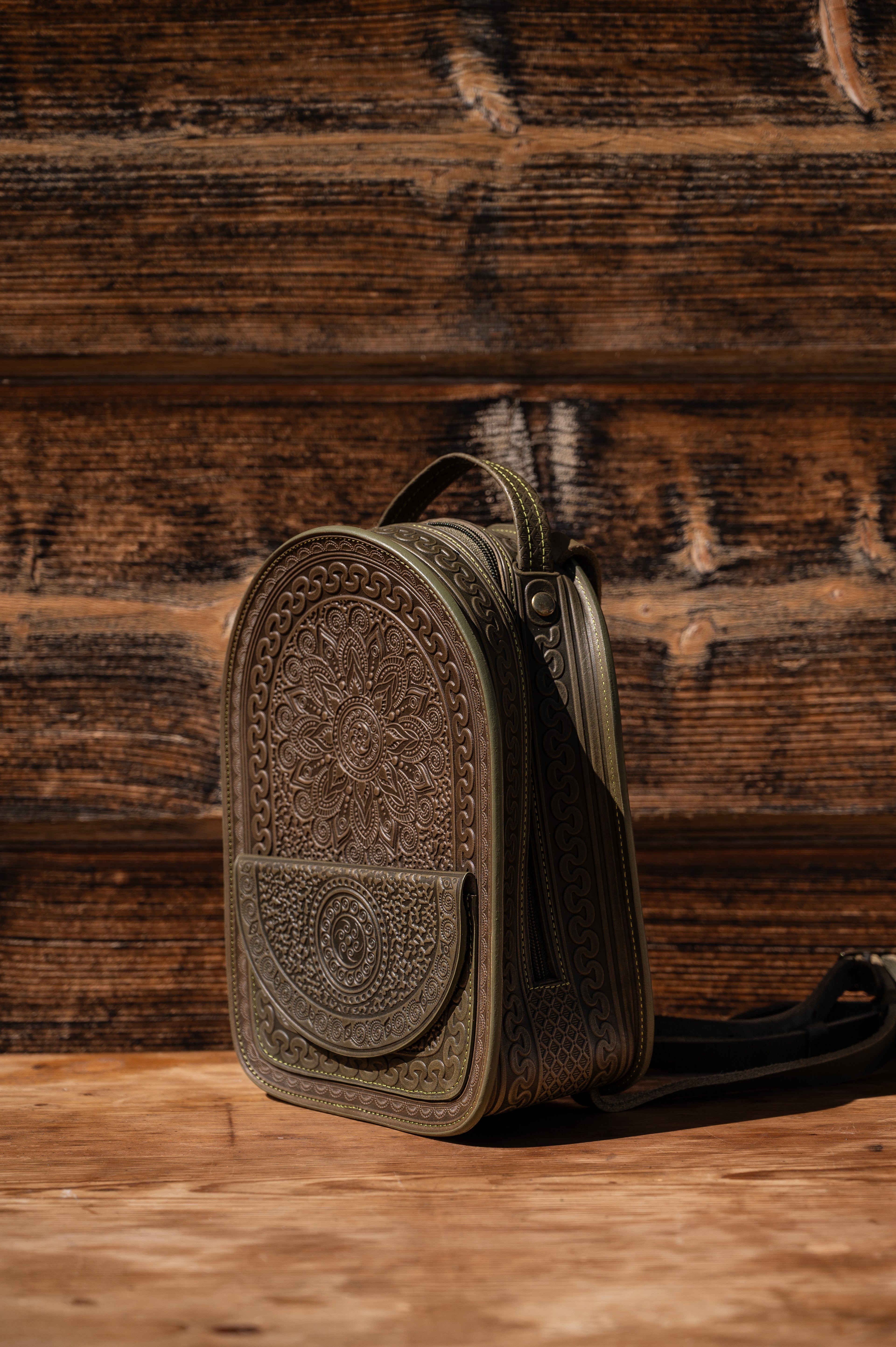 Leather backpack “Talisman”