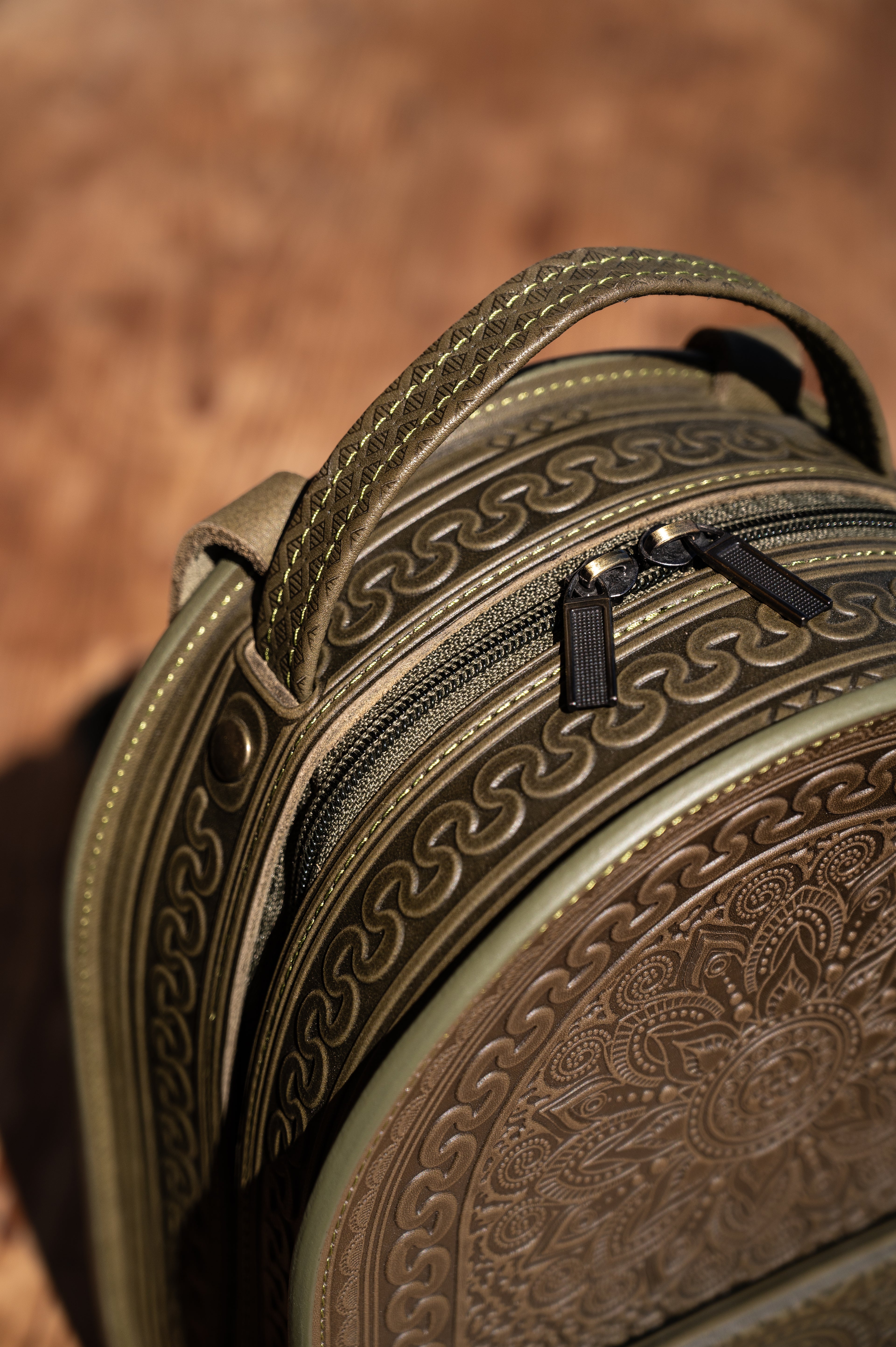 Leather backpack “Talisman”