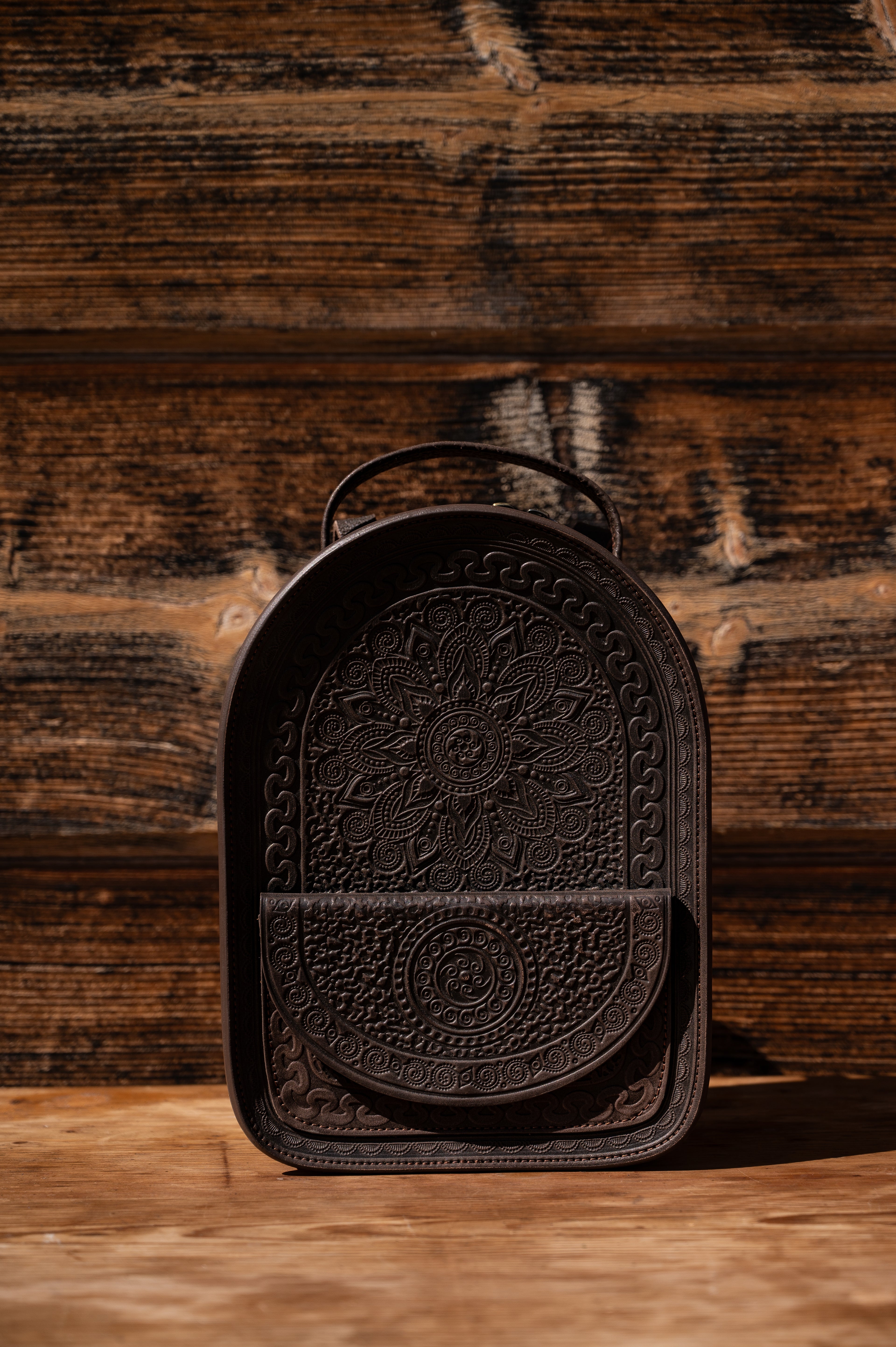 Leather backpack “Talisman”