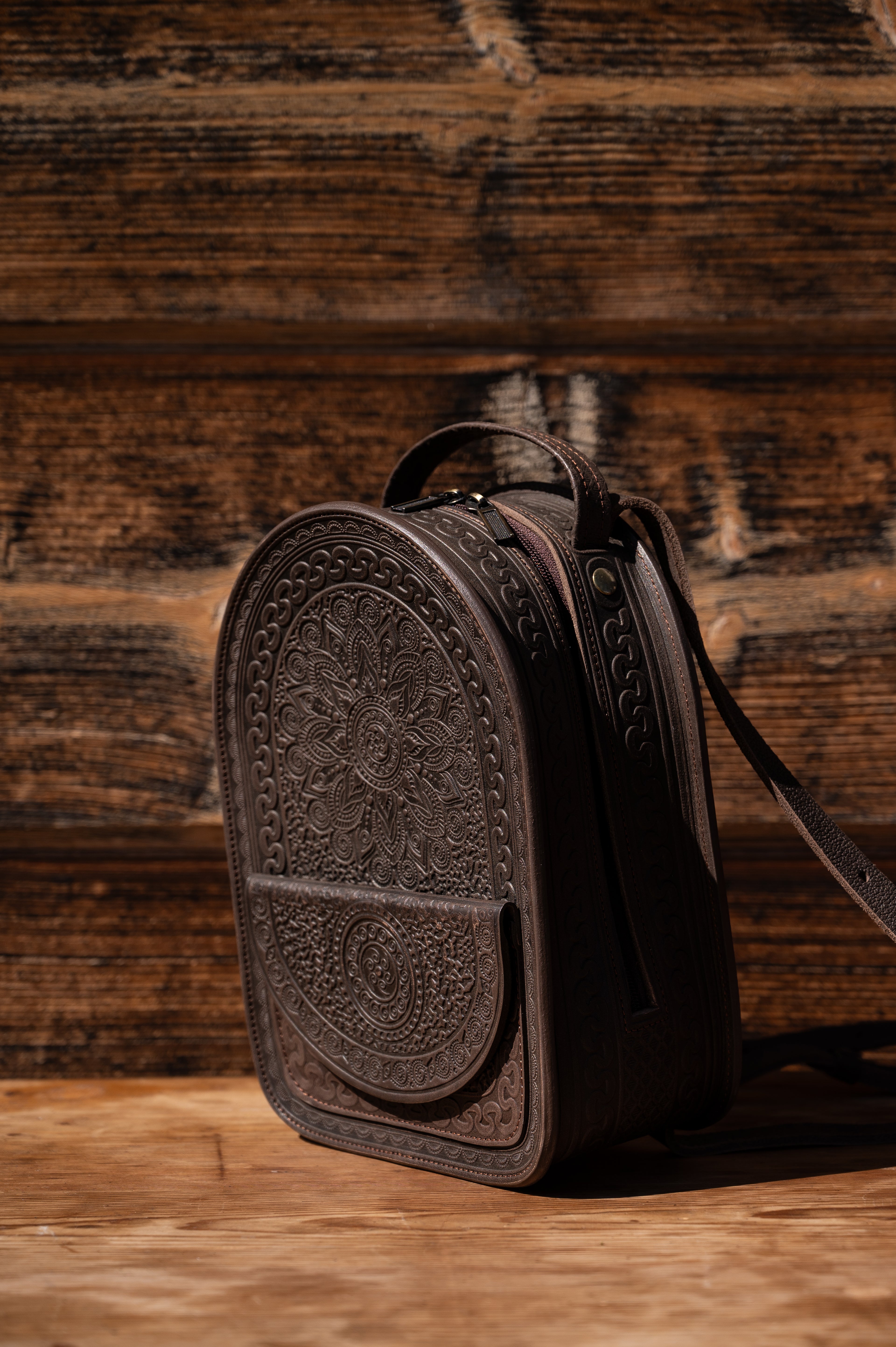 Leather backpack “Talisman”