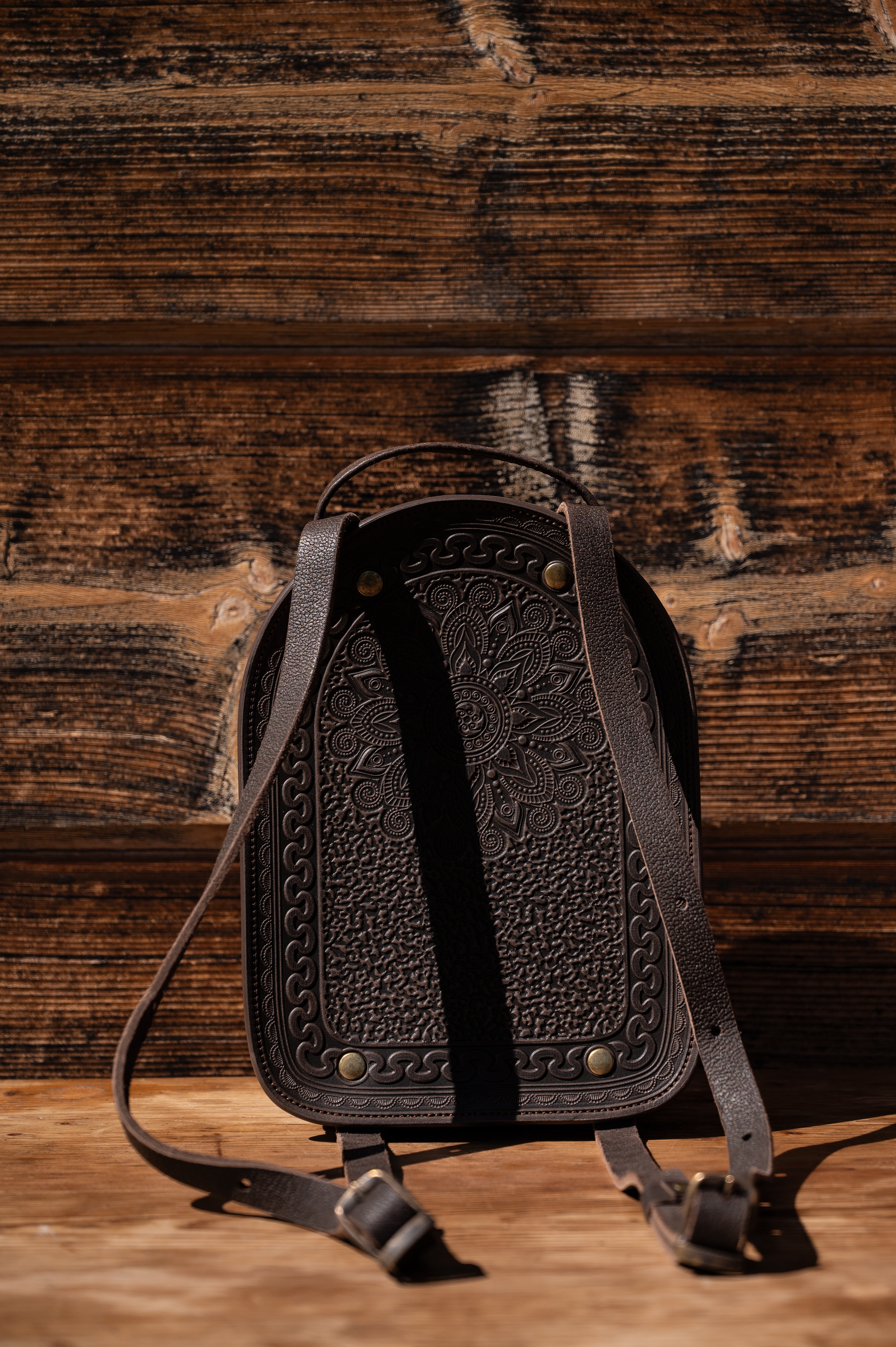 Leather backpack “Talisman”
