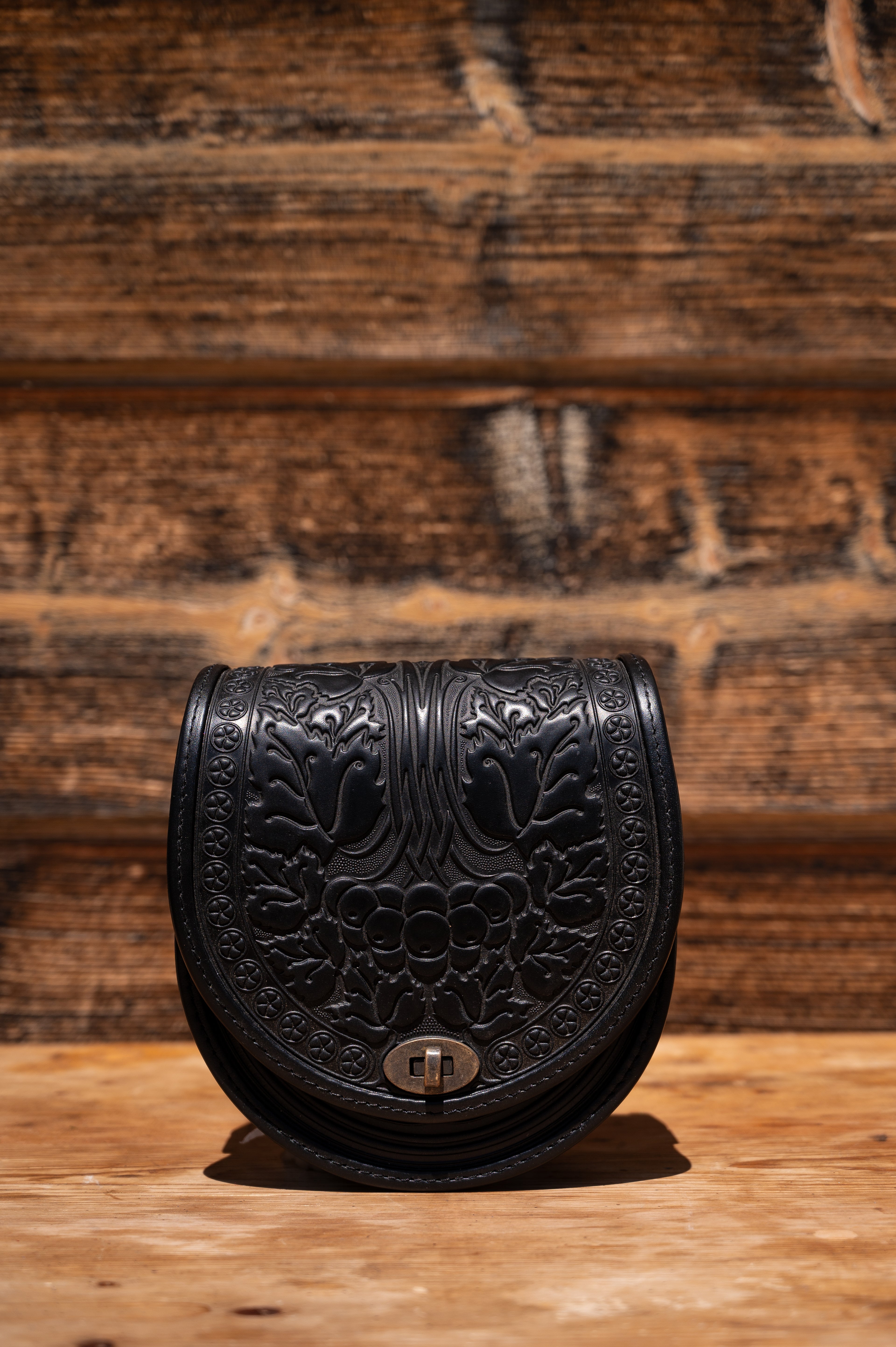 Leather bag “Kalina”