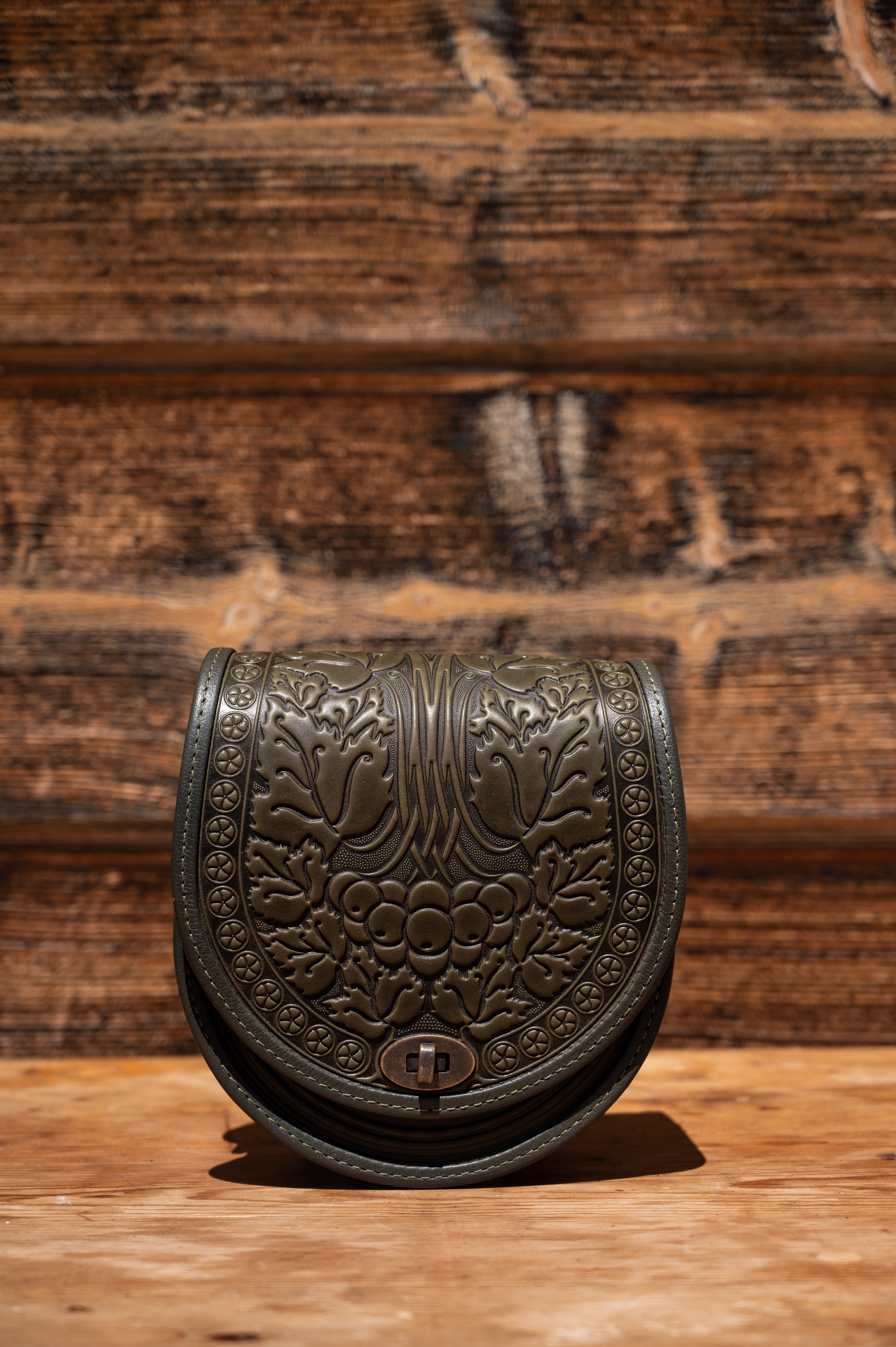 Leather bag “Kalina”